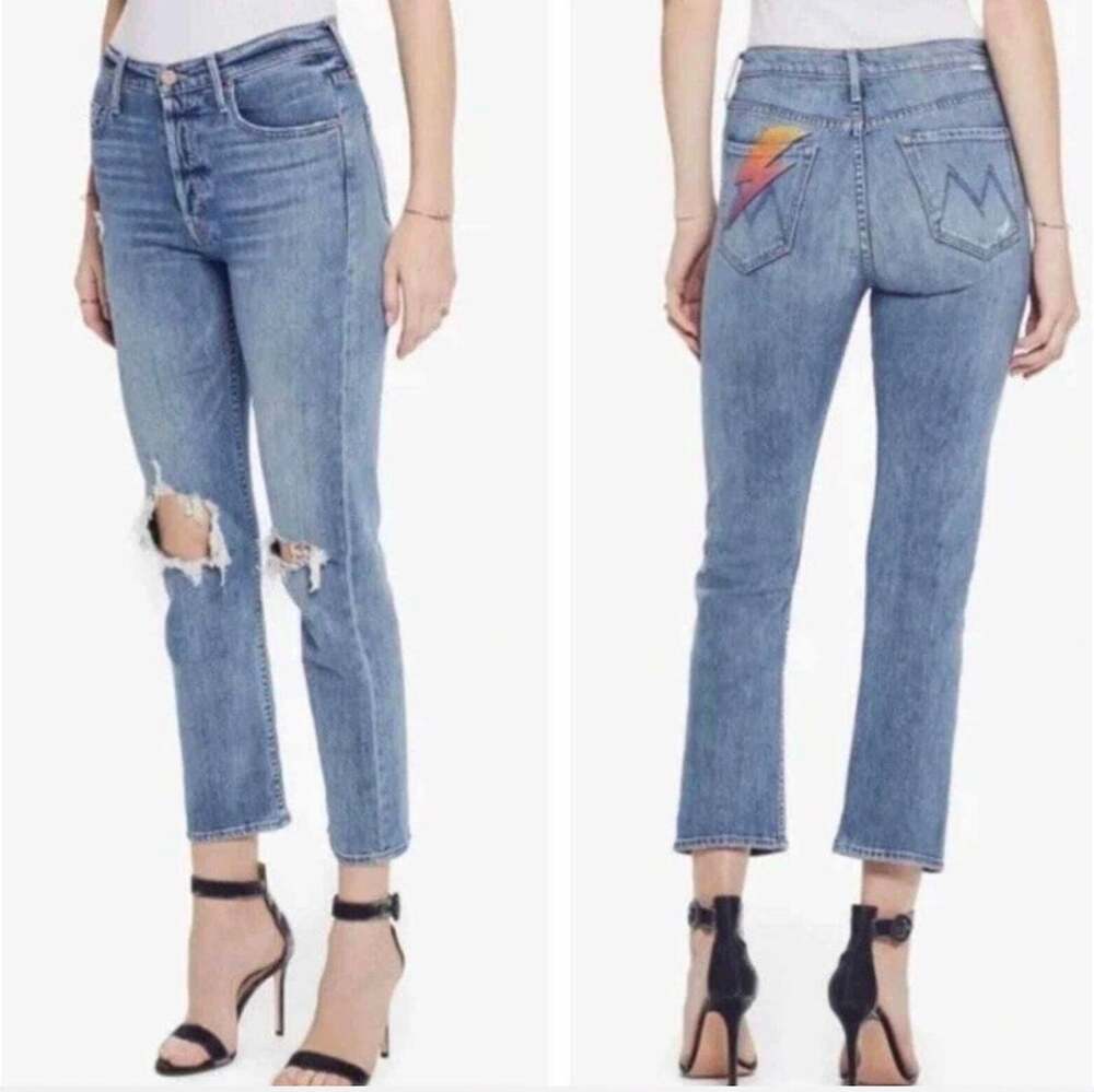 MOTHER The Tomcat Ankle helter skelter Jeans Sz 30